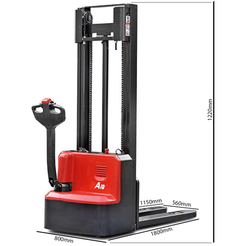 1200kg A-Series Electric Mini Stacker 3.6mtr Lift Height