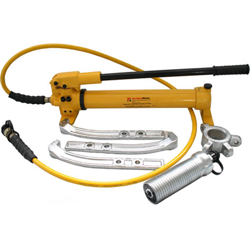 ActionRam 30tonne Hydraulic Puller Kit c/w Hand Pump