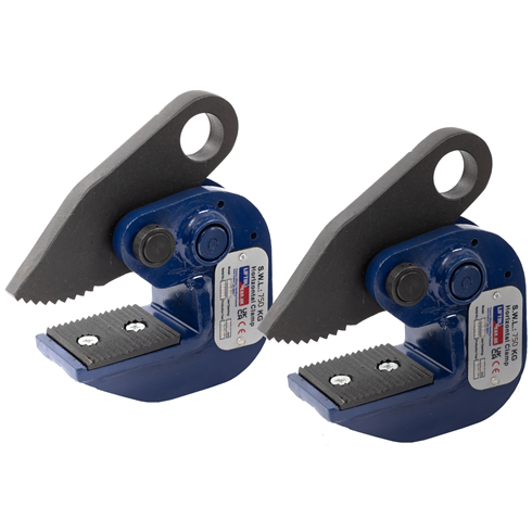 LiftinGear Horizontal Plate Clamp sizes from 1.5t to 3t (p/p)