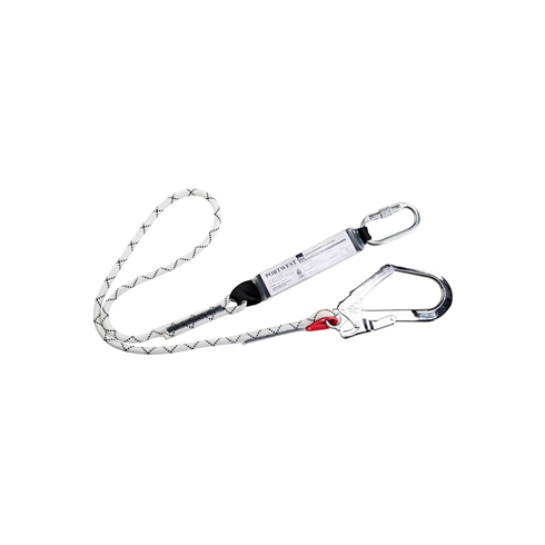 Portwest FP56 Single Kernmantle 1.8mtr Lanyard with Shock Absorber