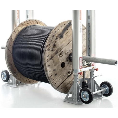 Drum-Roll MINILIFT Hydraulic Cable Drum Lifting Jack up to 4000kg