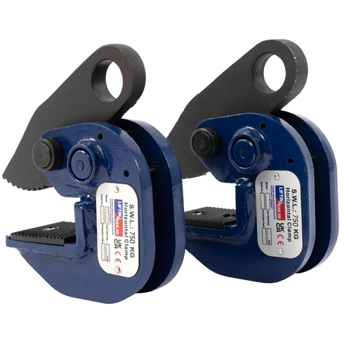 LiftinGear Horizontal Plate Clamp sizes from 1.5t to 3t (p/p)