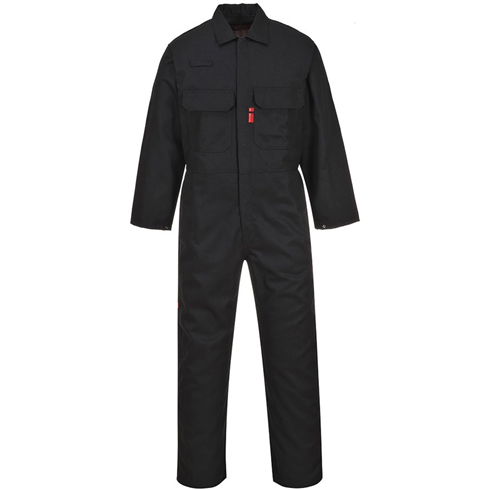 Portwest BIZ1 Black Bizweld FR Coverall