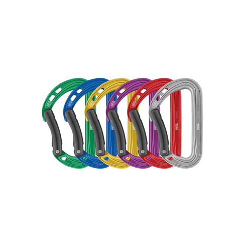 PETZL SPIRIT Bent Gate Carabiners 6-Pack