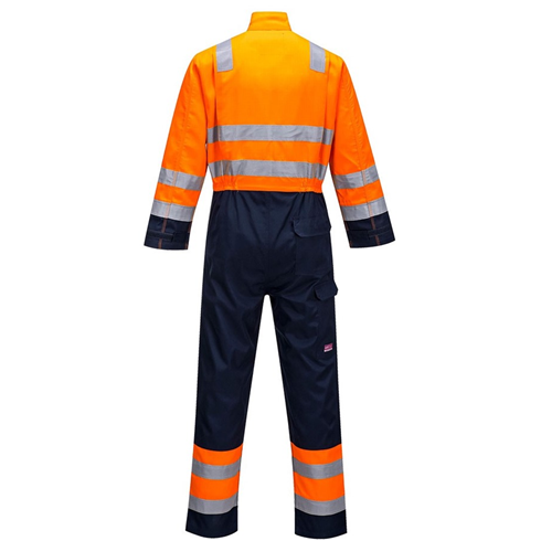 Portwest MV29 Orange/Navy Modaflame RIS Coverall