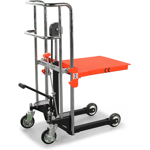 400kg Manual Platform Stacker 1300mm lift height