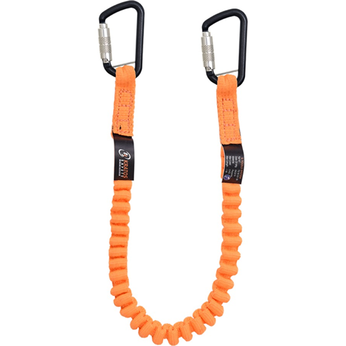 Kratos Safety TS9000106 5kg Stretch Tool Lanyard with Integrated Karabiners