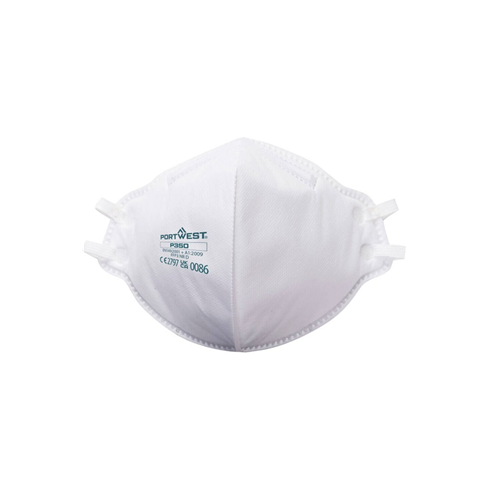 Portwest P350 FFP3 Dolomite Fold Flat Respirator (Pk20)