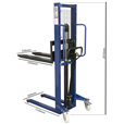 500kg Manual Stacker Truck 1600mm Lift Height