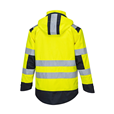 Portwest MV70 Yellow/Navy Modflame Rain Multi Norm Arc Jacket