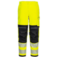 Portwest FR409 Yellow/Black FR Hi-Vis Women's Work Trousers