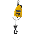 300kg 110volt Wire Rope Hoist c/w Hook Attachment 25mtr Lifting Height