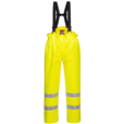 Portwest S780 Yellow Bizflame Rain Unlined Hi-Vis Antistatic FR Trousers