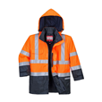 Portwest S779 Orange/Navy Bizflame Rain Hi-Vis Multi-Protection Jacket