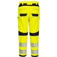 Portwest FR409 Yellow/Black FR Hi-Vis Women's Work Trousers