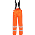 Portwest S780 Orange Bizflame Rain Unlined Hi-Vis Antistatic FR Trousers