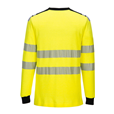 Portwest FR701 Yellow/Black Flame Resistant Hi-Vis T-Shirt