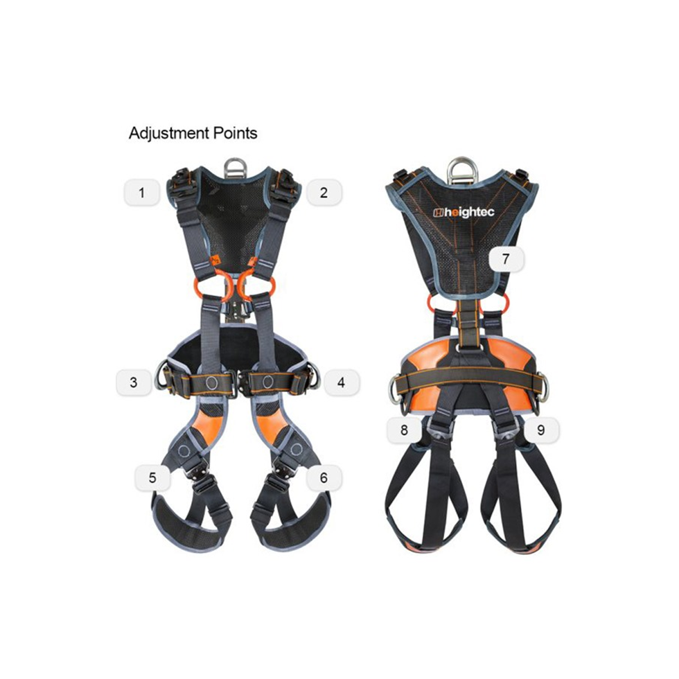 Heightec H36Q HELIX Climbers Harness - For Both Men and Women| Safety ...